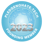 Pledge No Hate 2023 Founding Member Badge