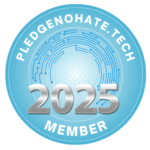 Pledge No Hate 2025 Member Badge