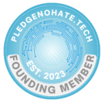 PledgeNoHate.Tech Founding Member Logo
