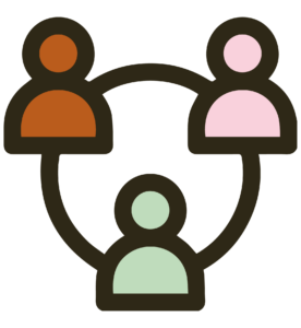 People and systems icon